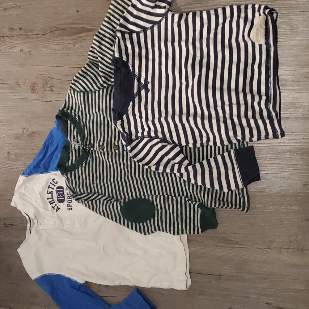 💚 Carter's | Bundle of Toddler Long-Sleeved Tees | 4t